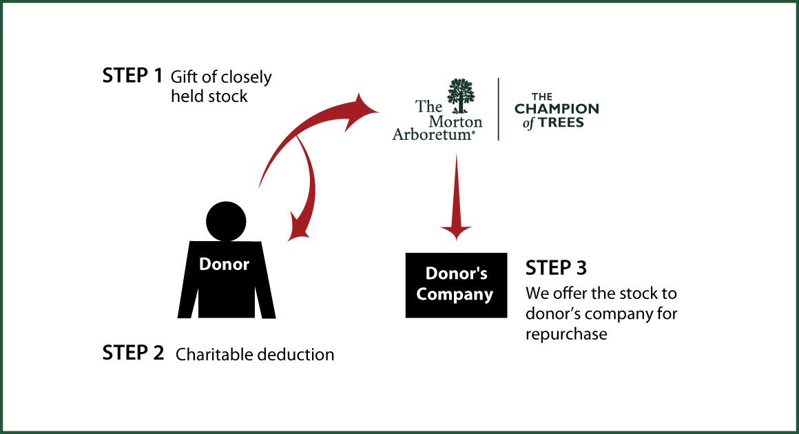 Closely Held Business Stock Diagram. Description of image is listed below.